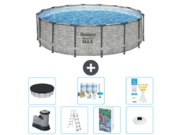 Bestway Piscina Bestway Steel Pro Max Redonda - 488x122 Cm - 8-peças S576