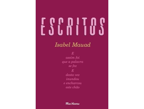 Livro Escritos de Isabel Mauad (Português)