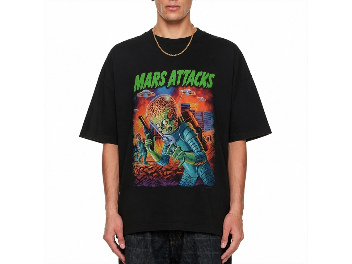Mars Attacks! Ufos Attack T-shirt Unisex Adults Size:s