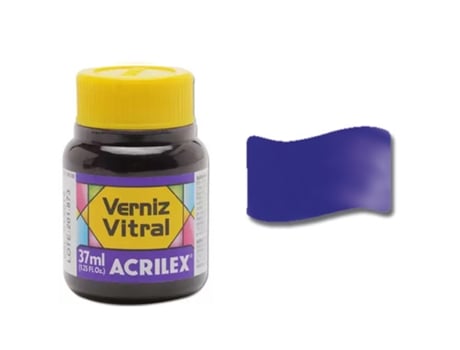 Verniz Vitral ACRILEX 37Ml Violeta 516