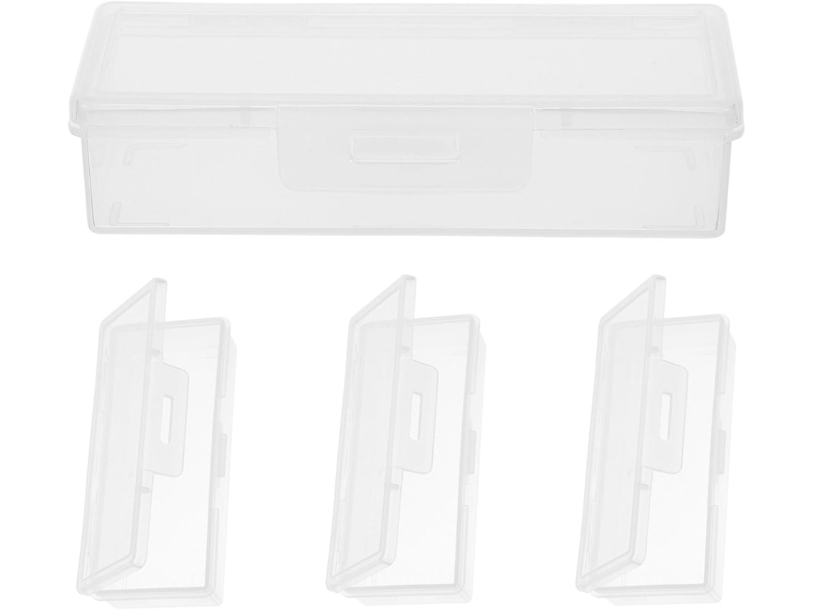 Estojo Portátil Algodão 4 Peças Pp Design Transparente Armazenamento Versátil Viagens Casa GOKOCO