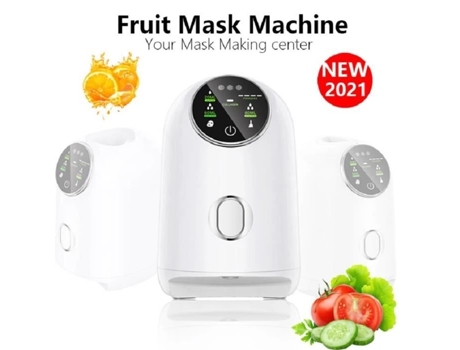 Máscara facial DIY de frutas e vegetais com tela de toque para fazer máquina de remendo facial LESHP
