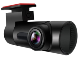 Câmera Wifi Full Hd 1080p, Ângulo Amplo De 170 ° Sem Gravador De Direção De Tela Yizhood (preto)