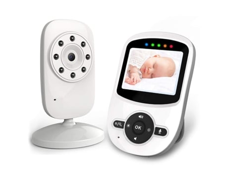 Monitor para Bebés com Câmara Visão Noturna Infravermelha, 2,4 Lcd HYMNORA