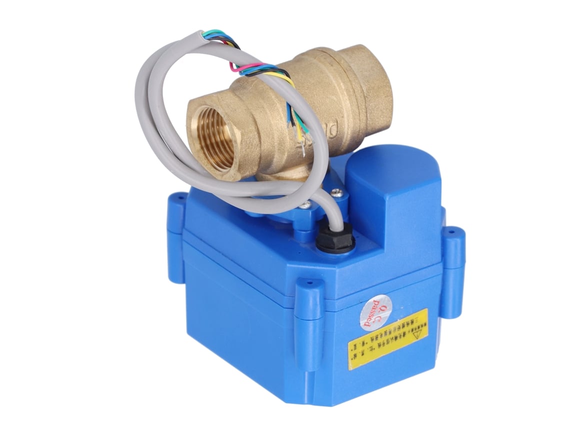 Válvula De Esfera Elétrica Laxiscreed Com Indicação, Alimentada Por Dc 3-6v