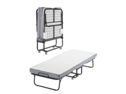 Cama Com Colchão De Solteiro Mm Vevor Branco (79x190x396)