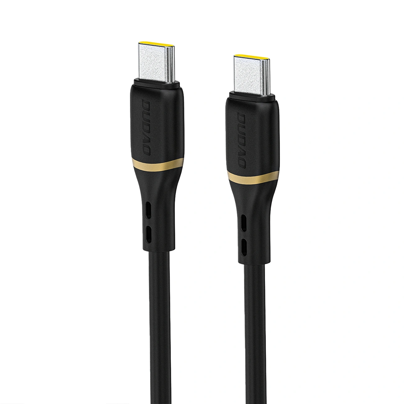 Cabo Usb-c Dudao De 1 Metro E 60 W Com Revestimento Em Silicone Trançado Para Celulares Com Carregamento Rápido.