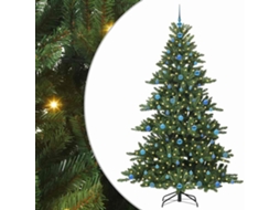 Árvore De Natal Vidaxl Verde Pvc (210 Cm)
