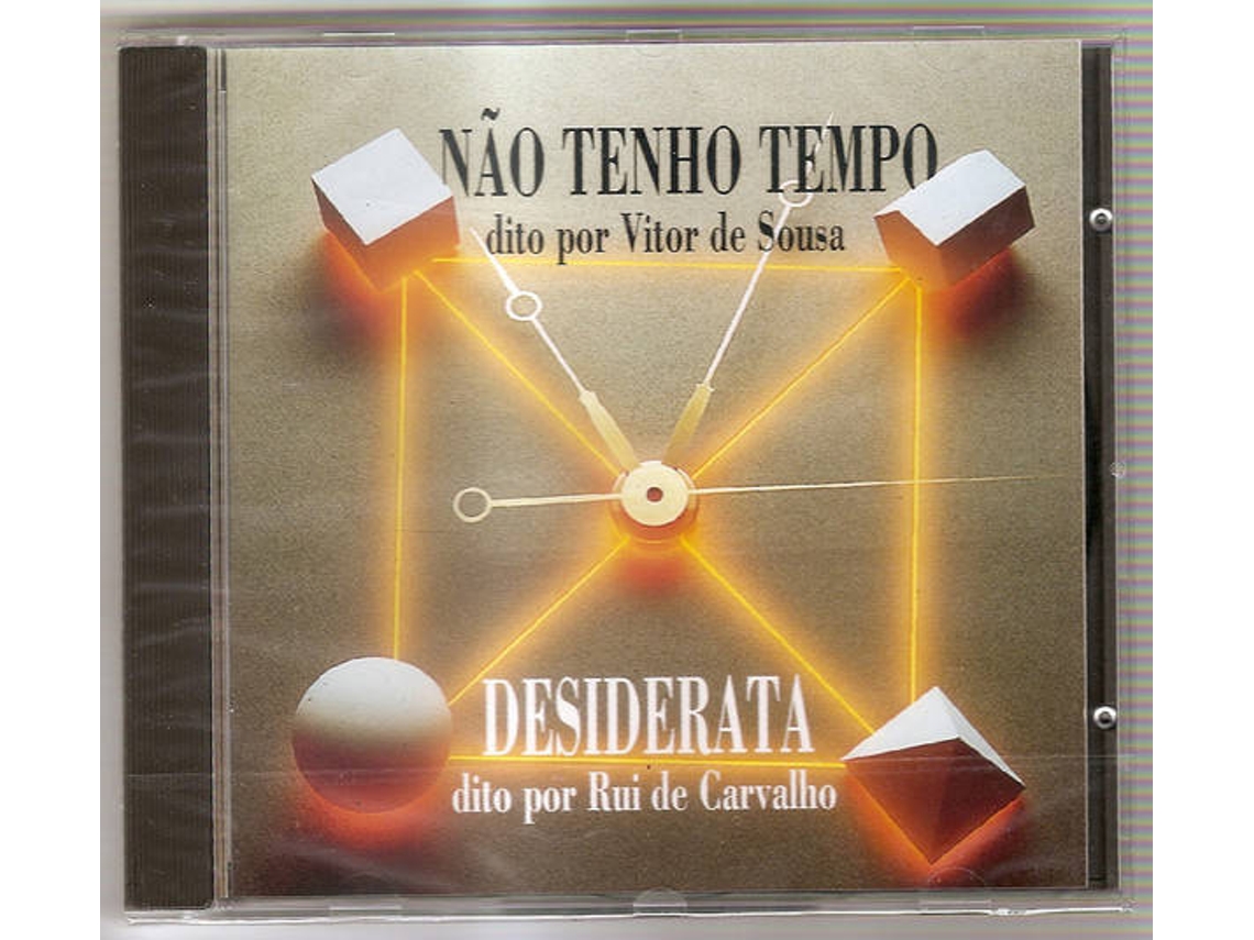 CD Vitor De Sousa, Rui De Carvalho - Não Tenhas Medo Do Escuro (1CDs)