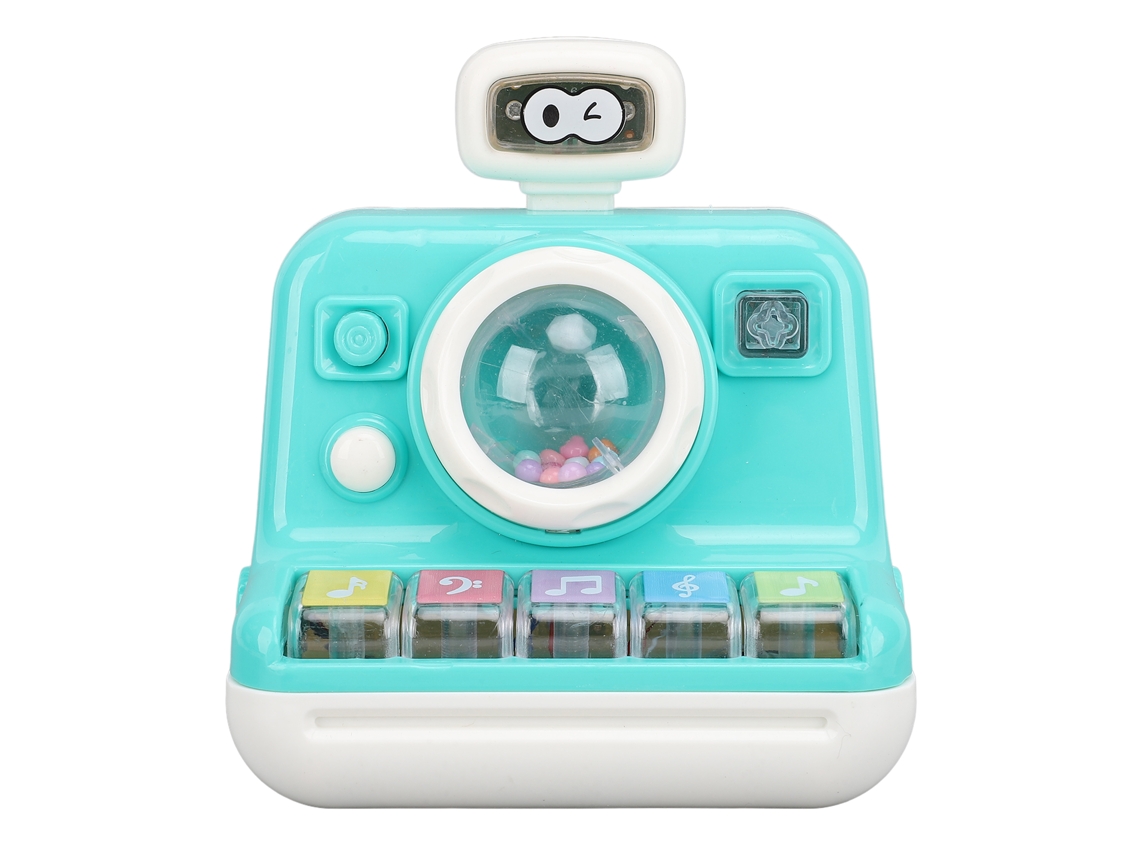 Ats brinquedo Educativo Câmera Piano de Dedo para Bebês Desenvolvimento Coordenação Mão olho Azul