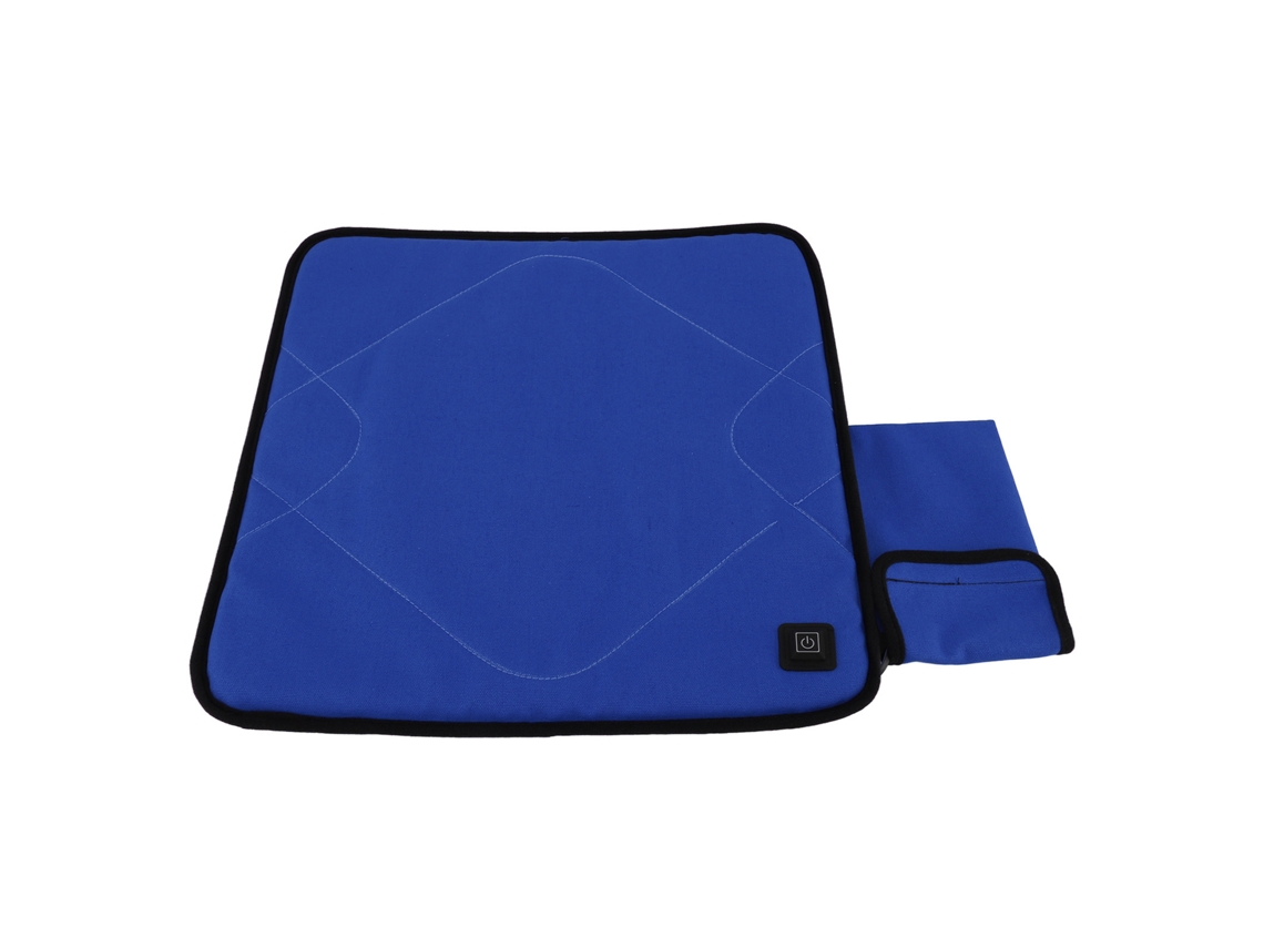 Cojin Assento Aquecido Portátil Usb Azul Safira
