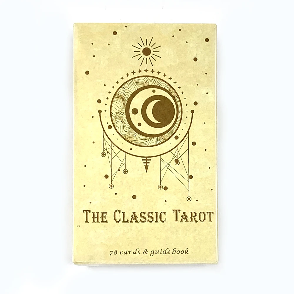 Manual de Instruções em Papel para Jogo de Cartas de Tarô, Design Clássico, Adequado para Iniciantes e Profissionais. MDUG (estilo 3)