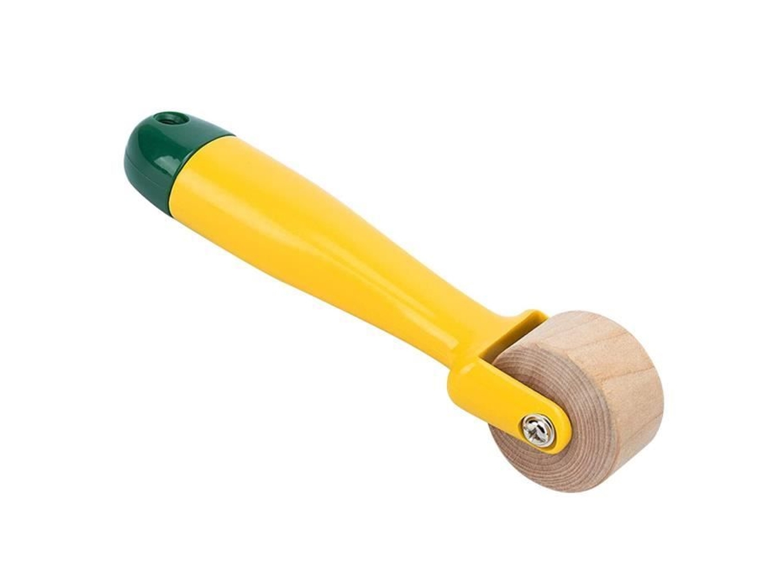 Rolo de costura com alça fácil, ferramenta de acolchoamento, rolo de tinta para papel de parede com impressão em madeira -THJR927 S/MARCA