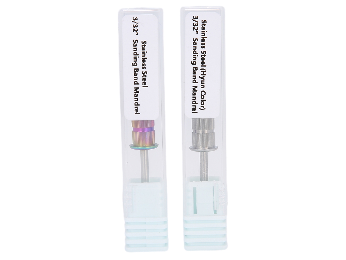 Broca Mandril Para Uñas De Acero Inoxidable Herramienta De Manicura Accesorio Para Banda De Lijado