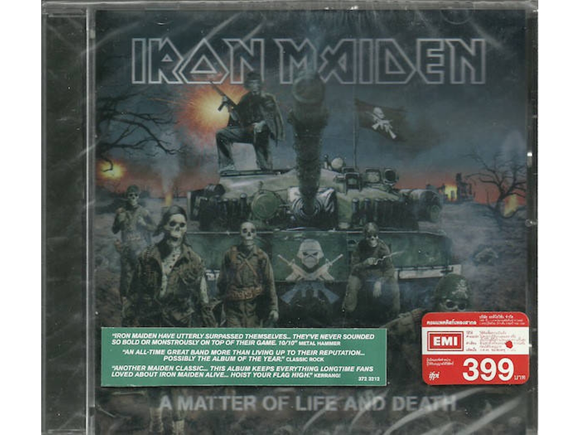 CD Iron Maiden - A Matter of Life and Death