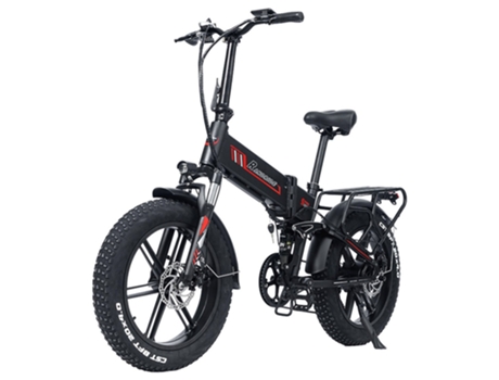 Bicicleta Elétrica  RANDRIDE Yx20 1000W Motor/45Km/H Max Speed/48V17Ah Battery/80-90Km Max Range