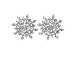 Brincos De Ouvido Acessório Fashion Decoração Prata