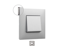 Quadro 1 Elemento Valena Next Alumínio Legrand 741031