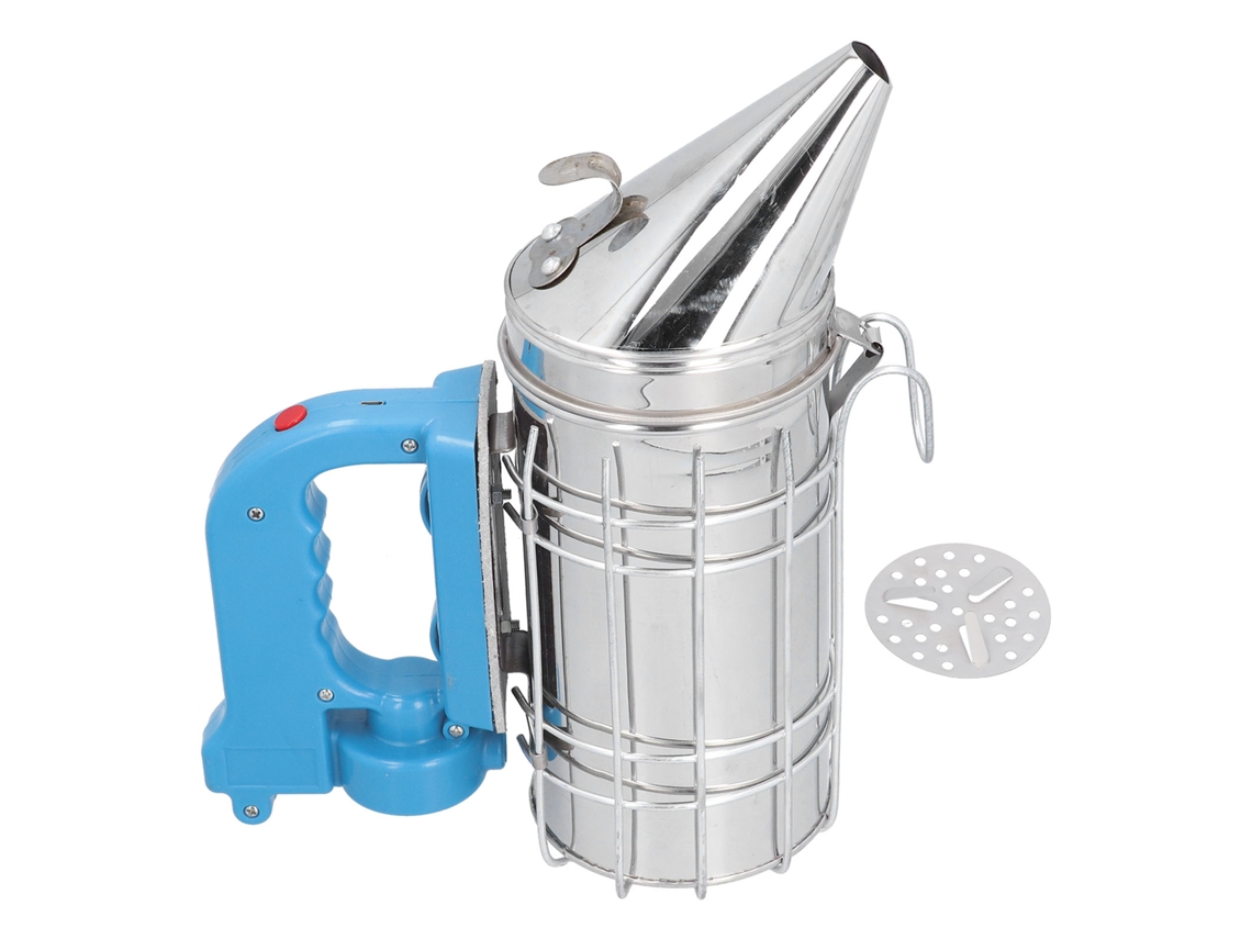 Fumegador Elétrico Primerox para Colmeia, com Cabo Azul, Equipamento de Apicultura