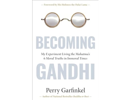 Livro Becoming Gandhi de Perry Garfinkel (Inglês - Capa Dura)