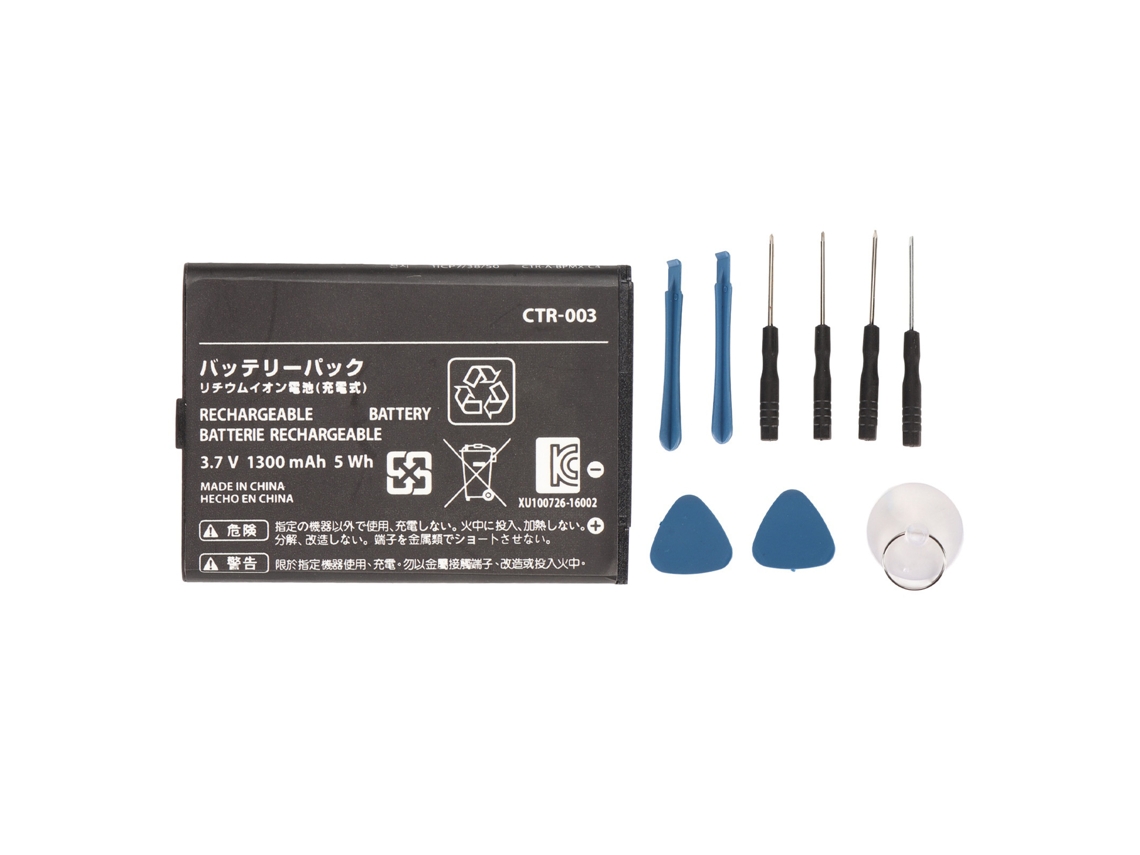 Aetheria bateria Ctr 003 1300mah para 3ds 2ds New 2ds Ll com Kit de Ferramentas de Reparo