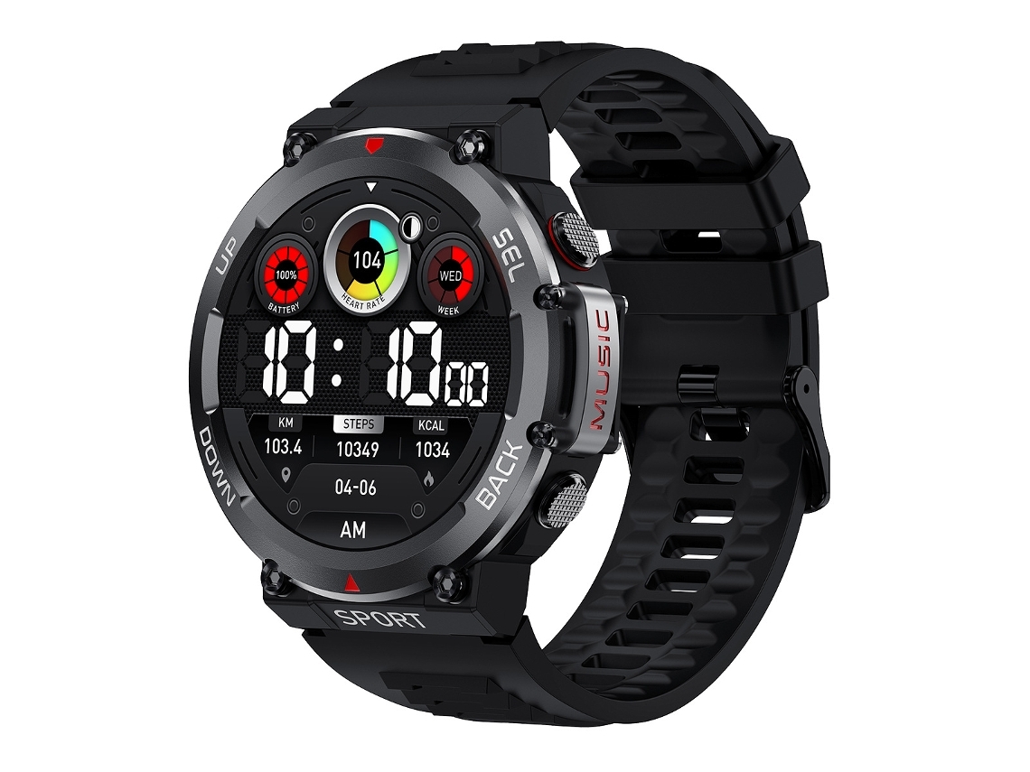 Smartwatch YDCY Lemfo-Lf33 Preto