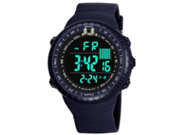 Reloj Electrónico Deportivo Estudiantil Led Impermeable Synoke Azul Marino