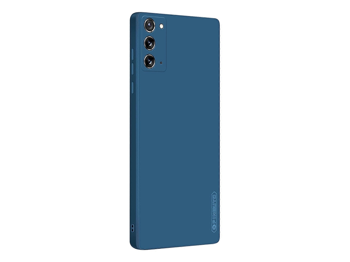 Capa De Silicone Líquido Tpu À Prova De Choque Para Samsung Galaxy Note20 Pinwuyo Touch Series