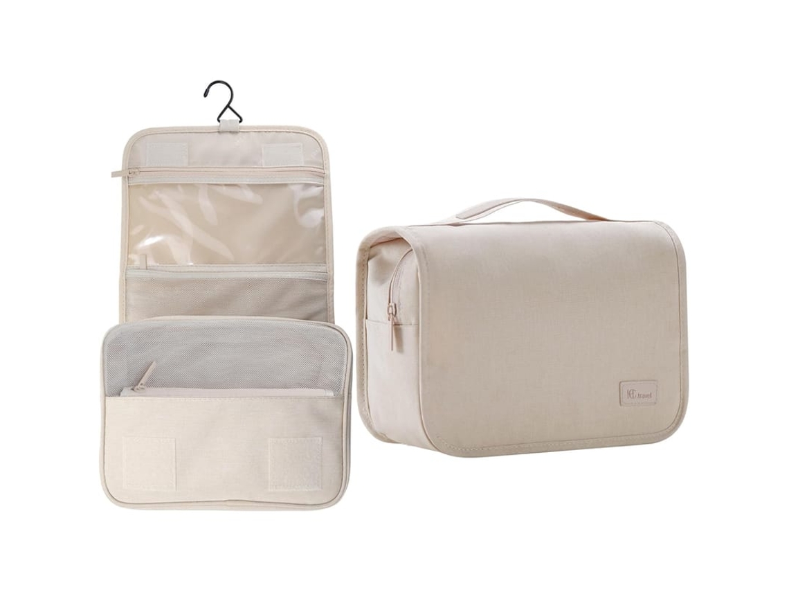 Bolsa De Toalete Pendurável Para Viagem - Capacidade Grande, Leve E Durável Organizador De Cosméticos