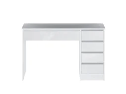 Secretária Ambihome Lite 01 Branco, C120xp55xa74cm