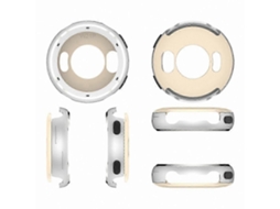 Capa Protetora De Metal Para Smartwatches Vivoactive 5 E Active 5, Resistente A Arranhões.