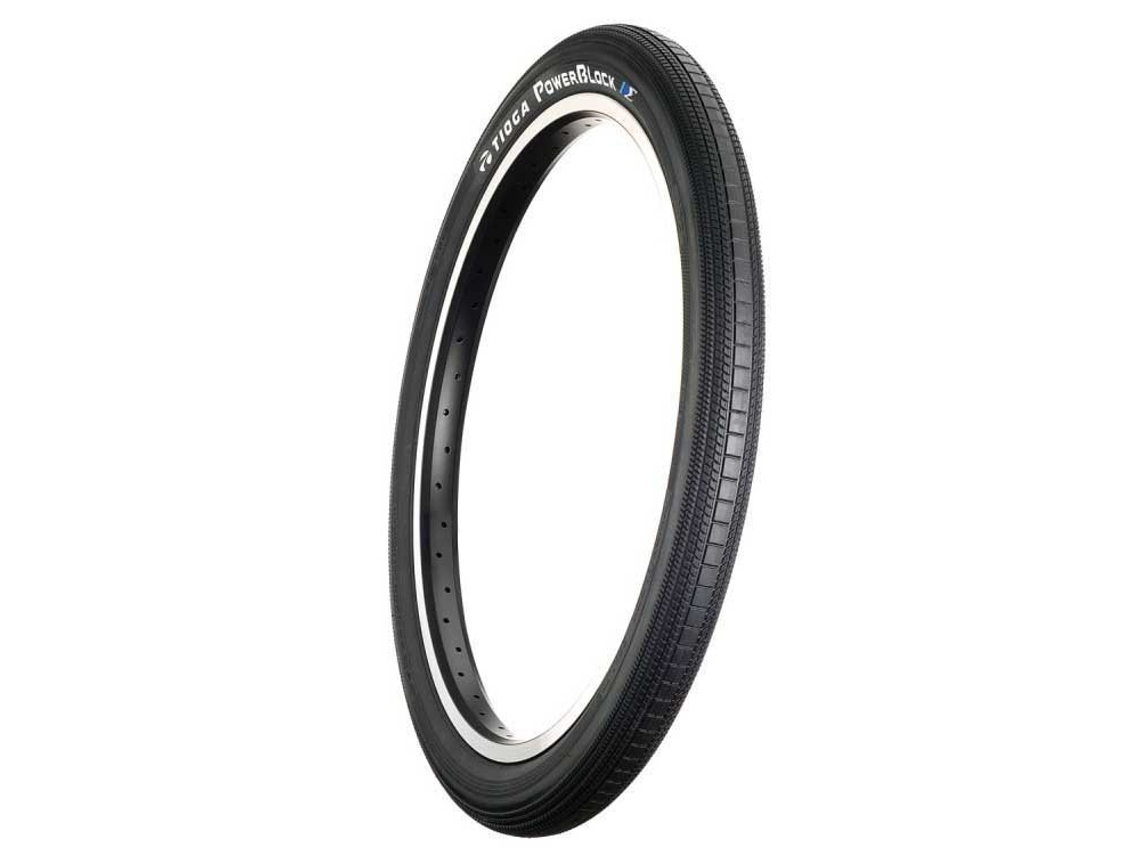 Rígido Powerblock Bmx 20´´ X 1375 Urbano Pneu Prateado 20´´ X 1375Tioga
