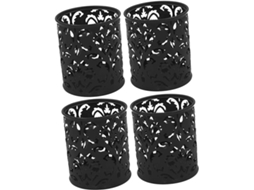 Conjunto Shineofi com 4 estojos para lápis, marcadores e organizadores.