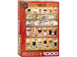 Puzzles EUROGRAPHICS Coffee 1000 pcs (1000 peças)