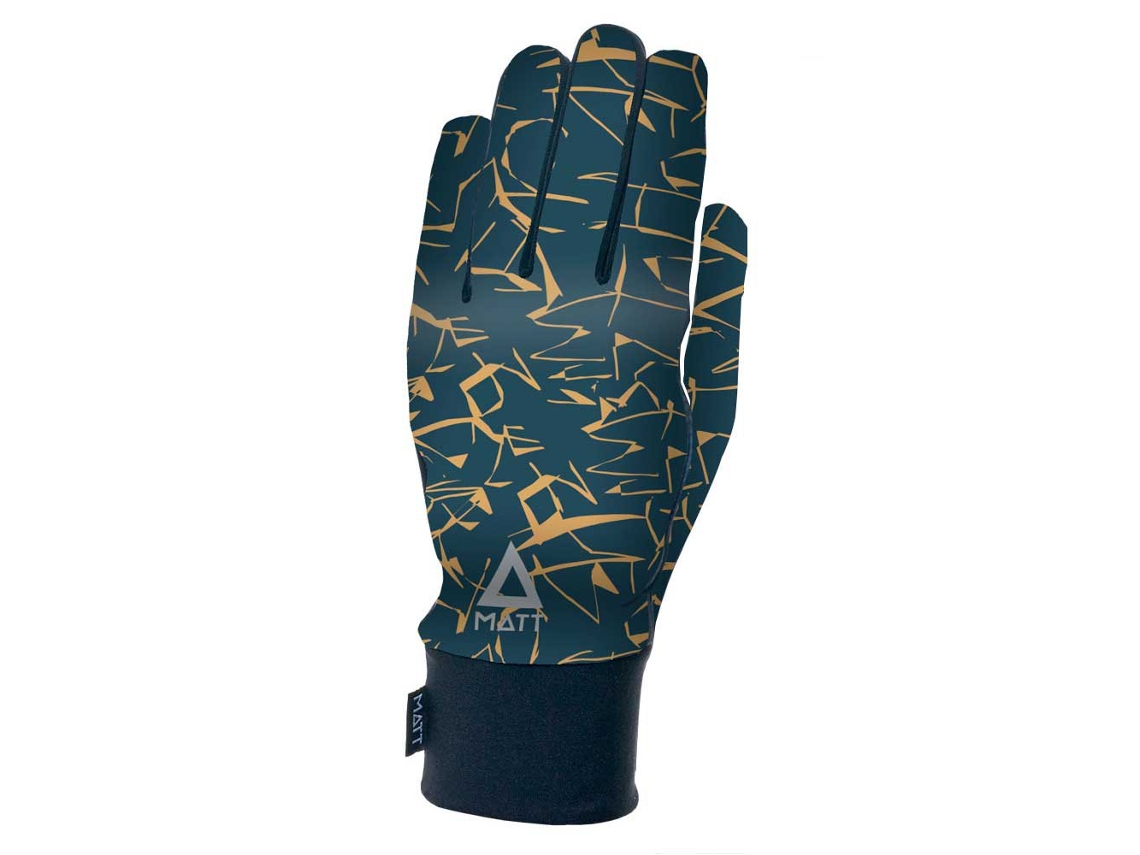 Luvas Printed Inner Touch Screen Azul M Homem MATT