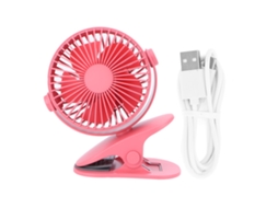 Ventoinha Usb Rotativa Mesa Carrinho Bebê Worten