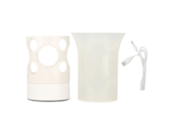 Lâmpada Vaso Led de Uso Duplo, Luminária Ambiente Usb para Casa e Quarto, Design Decorativo