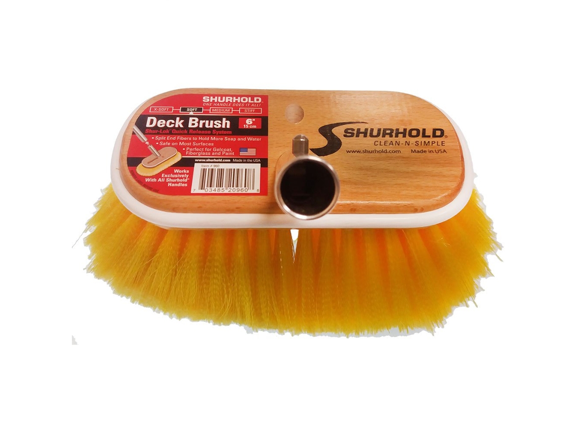 Escova de Convés Shu960 Castanho 6´´SHURHOLD