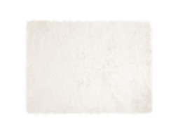 Vidaxl Tapete De De Ovelha Sintética Tafalla Branco 160 X 230 Cm