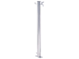 Vidaxl Coluna De Água Para Jardim Em Aço Inoxidável Redonda 40 Cm