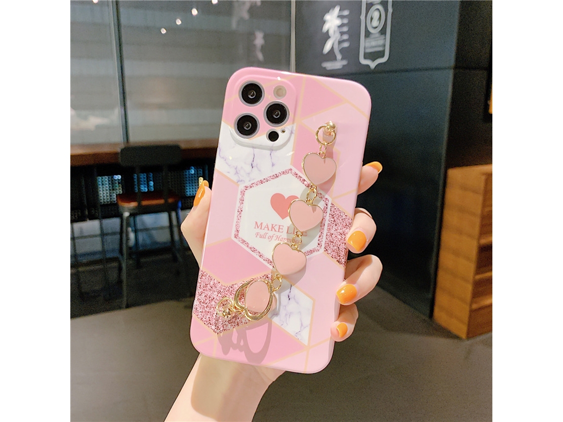 Capa LAXISCREED Iphone Patchwork Love Brilhante