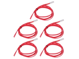 Conjunto De 5 Cartuchos De Aquecimento De Cobre Em Aço Inoxidável 12v 40w, 6x20mm, Para Impressora 3d
