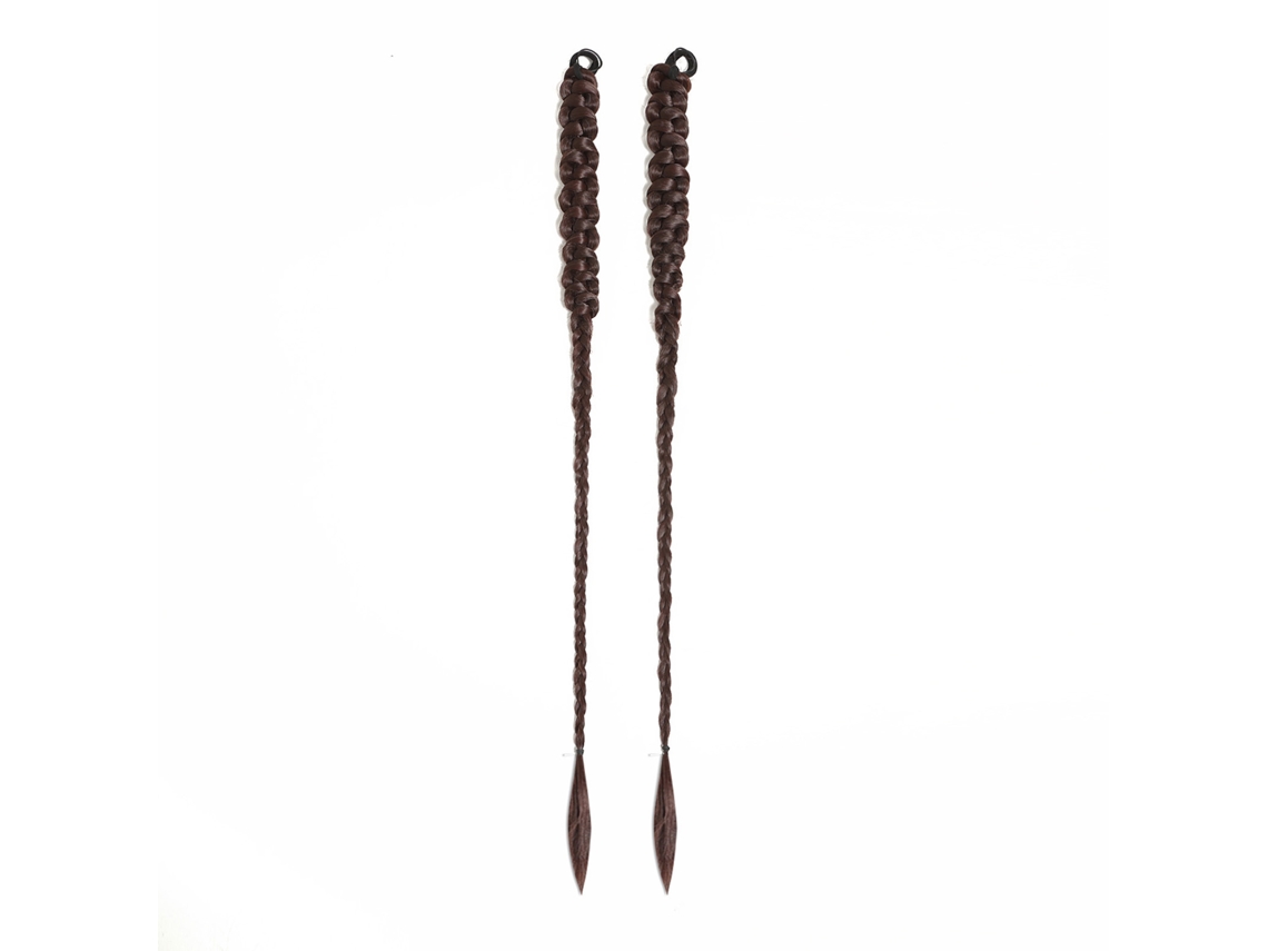 Perucas (conjunto De Dois, Fácil De Usar, 32 Polegadas De Comprimento, Leve De 150g) + Eoocoo