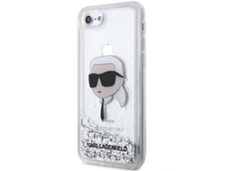 Capa para iPhone 7 KARL LAGERFELD Pele Sintética Rígida