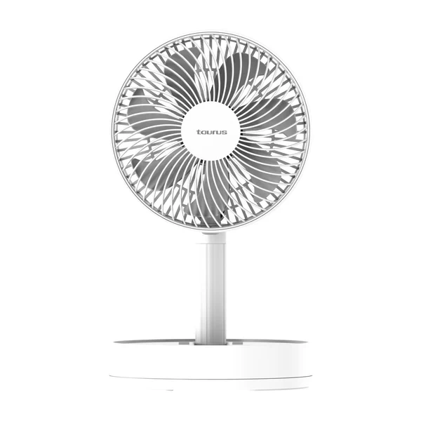 Ventilador De Mesa Taurus Air Lite Foldgo - Blanco