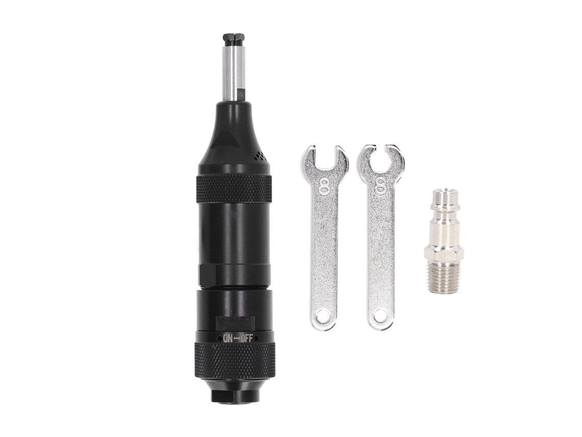 Esmerilhadeira pneumática de alta velocidade, 30.000 rpm, aço liga, 3 mm, estilo europeu, 0,5-0,7 MPa