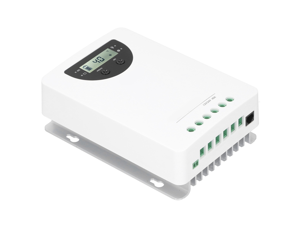 Controlador De Carga Solar Mppt De 40a Com Laxiscreed, Monitorização Sem Fios, Perfeito Para Rvs E Iates