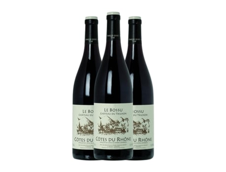 Vinho CHÂTEAU DU TRIGNON Côtes du Rhône (0.75 L - 3 Unidades)