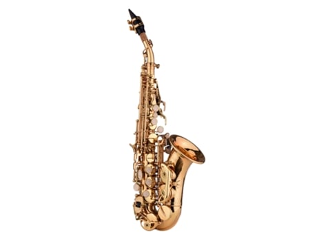 Saxofone Soprano Mini Bb Sygo (material De Latão, Acompanha Case De Transporte)