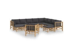 Garden Lounge Set, Garden Lounge Sets Vidaxl Marrom Bambu (n/a)